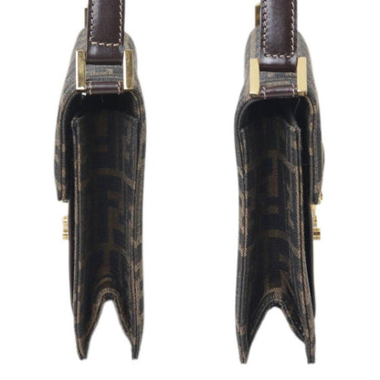 Black Fabric Fendi Shoulder Bag