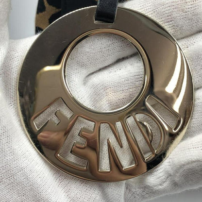 Black Fabric Fendi Shoulder Bag