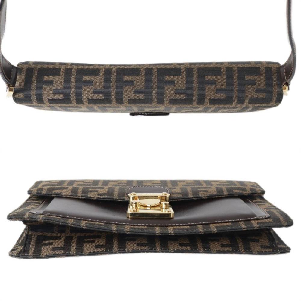 Black Fabric Fendi Shoulder Bag