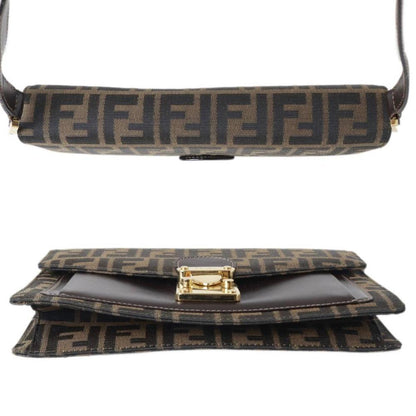 Black Fabric Fendi Shoulder Bag