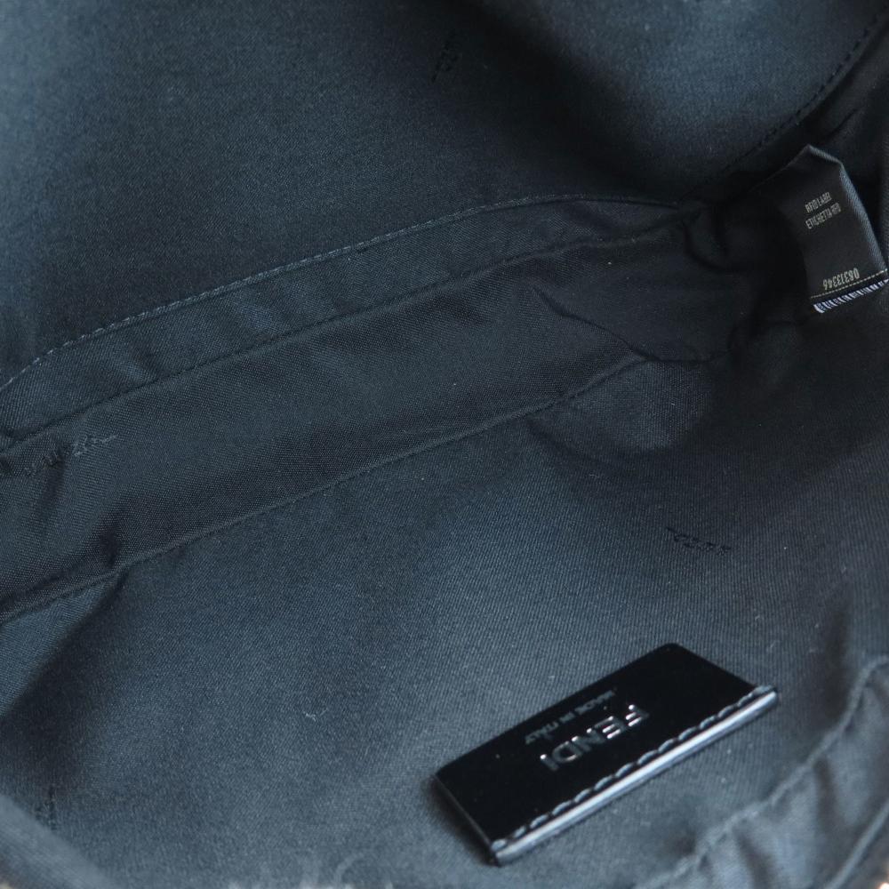 Black Fabric Fendi Shoulder Bag