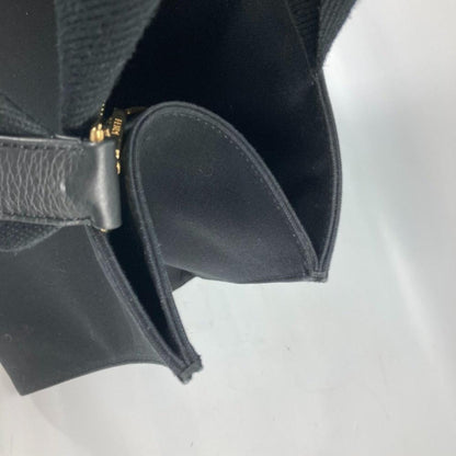 Black Fabric Fendi Shoulder Bag