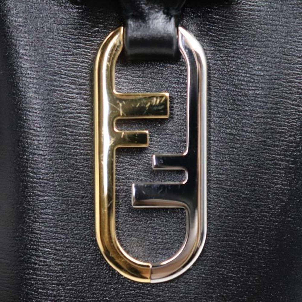 Black Fabric Fendi Shoulder Bag
