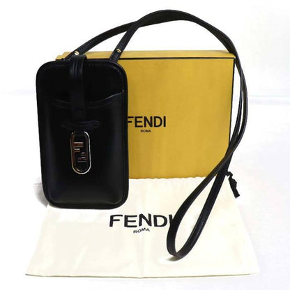 Black Fabric Fendi Shoulder Bag
