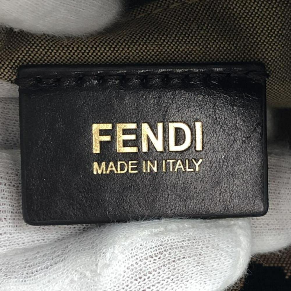 Black Fabric Fendi Shoulder Bag