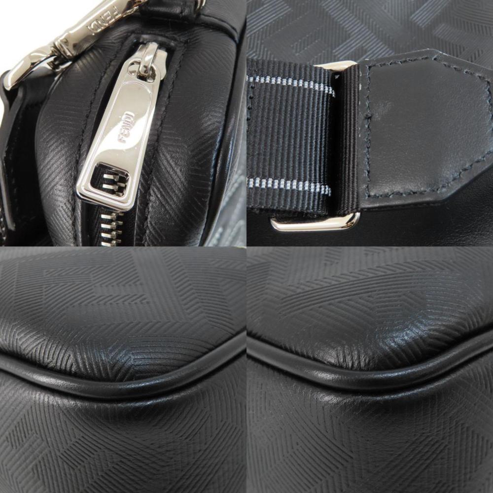 Black Fabric Fendi Shoulder Bag