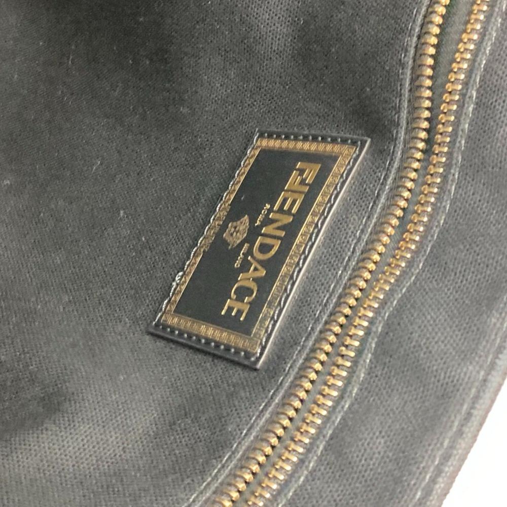 Black Fabric Fendi Shoulder Bag