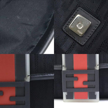 Black Fabric Fendi Zucca Pochette