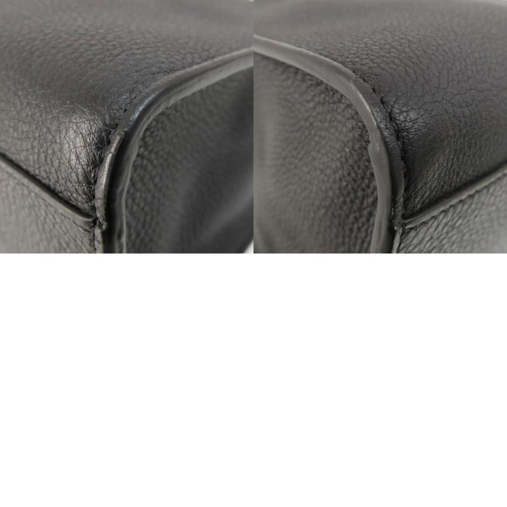Black Leather Fendi Tote