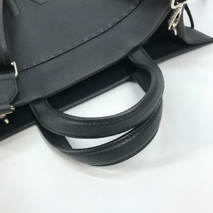 Black Leather Fendi Tote