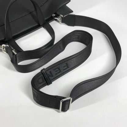 Black Leather Fendi Tote