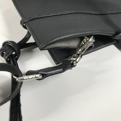 Black Leather Fendi Tote