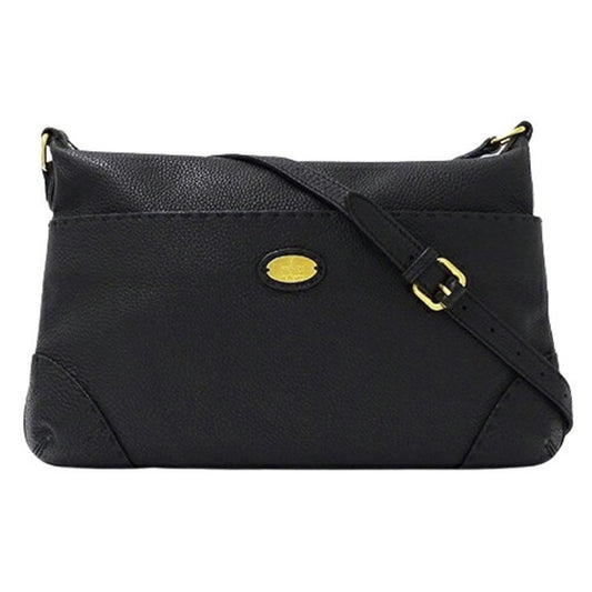 Black Leather Fendi Shoulder Bag