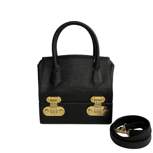 Black Leather Fendi Handbag
