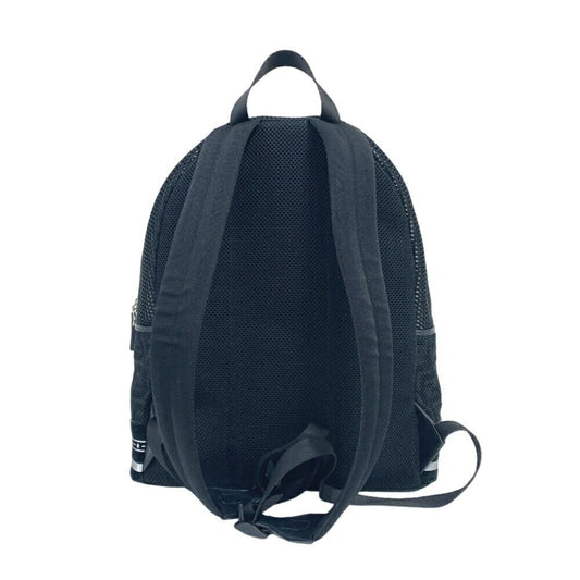 Black Leather Fendi Backpack