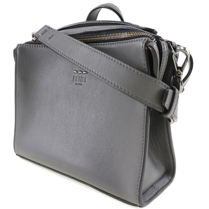 Black Leather Fendi Crossbody Bag