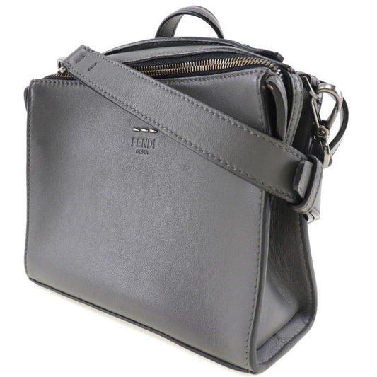 Black Leather Fendi Crossbody Bag