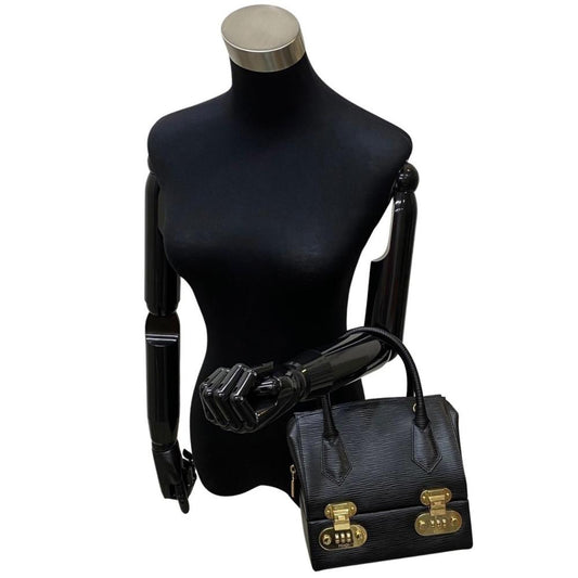 Black Leather Fendi Handbag