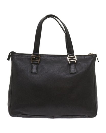 Black Leather Fendi Handbag