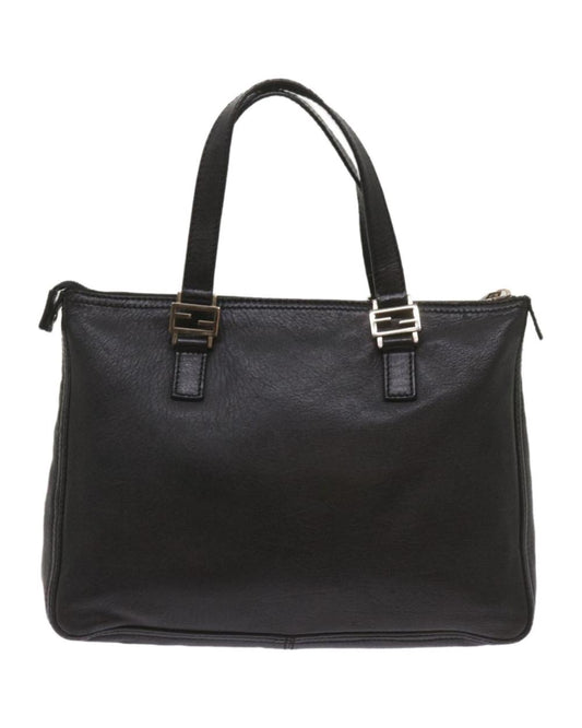 Black Leather Fendi Handbag