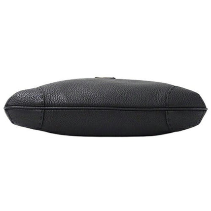 Black Leather Fendi Shoulder Bag