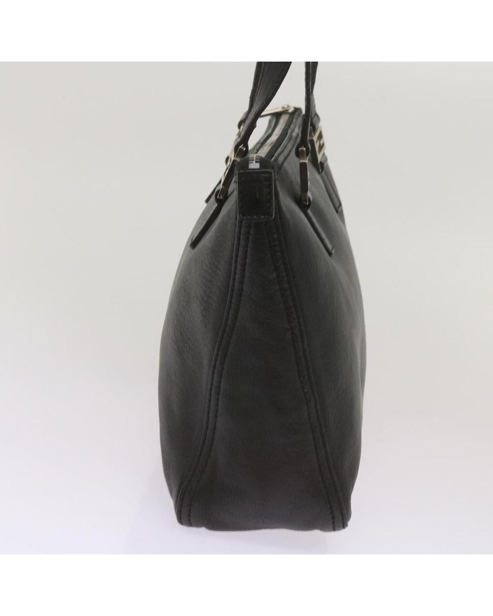 Black Leather Fendi Handbag
