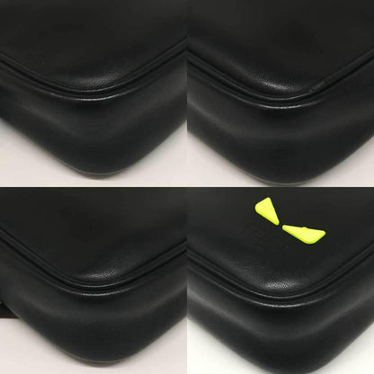 Black Leather Fendi Shoulder Bag
