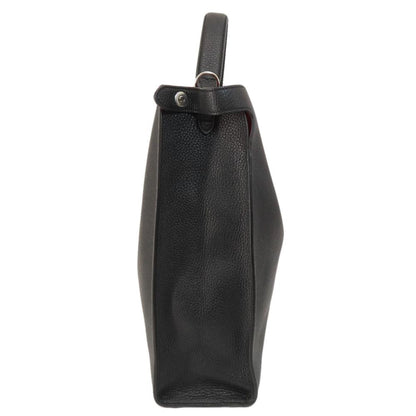 Black Leather Fendi Tote