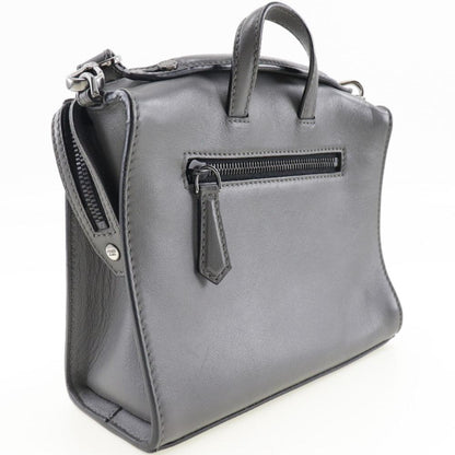 Black Leather Fendi Crossbody Bag