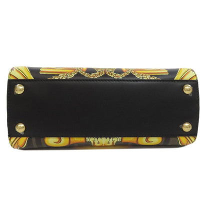 Black Leather Fendi Peekaboo