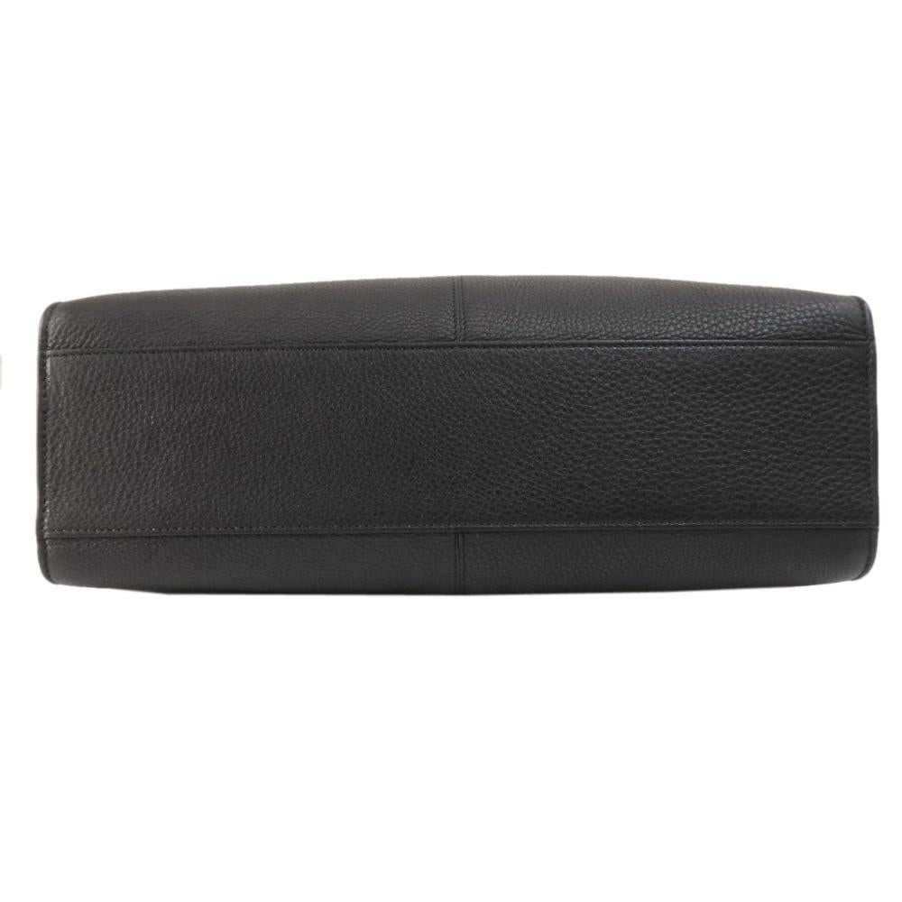 Black Leather Fendi Tote