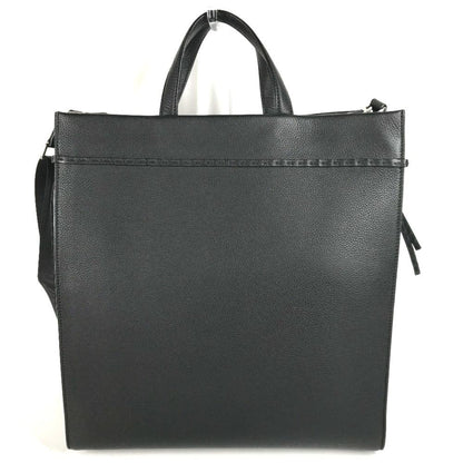 Black Leather Fendi Tote