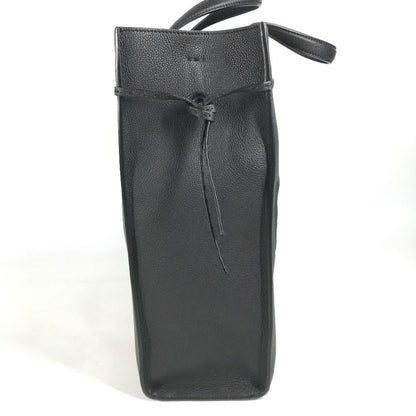 Black Leather Fendi Tote