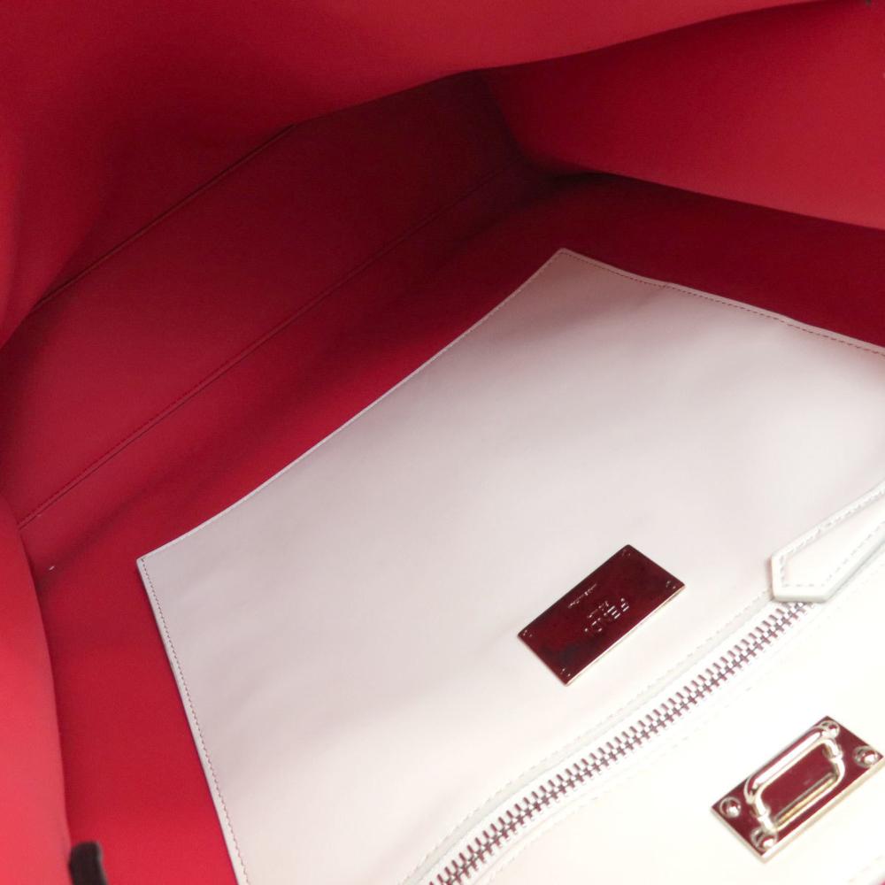 Black Leather Fendi Tote