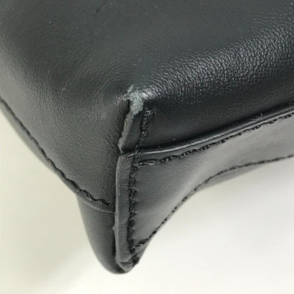 Black Leather Fendi Shoulder Bag