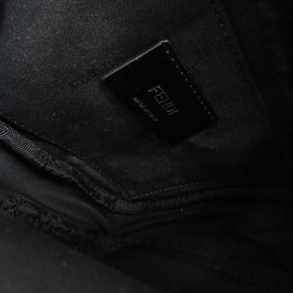 Black Leather Fendi Belt Bag