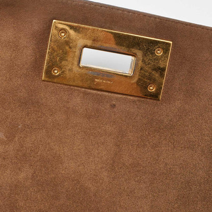 Black Leather Fendi Shoulder Bag