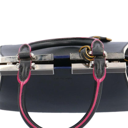Black Leather Fendi Shoulder Bag