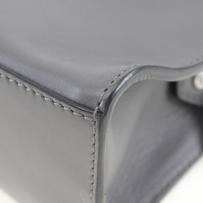 Black Leather Fendi Crossbody Bag