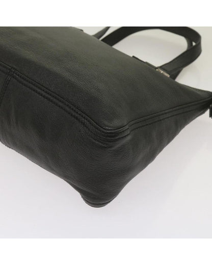 Black Leather Fendi Handbag