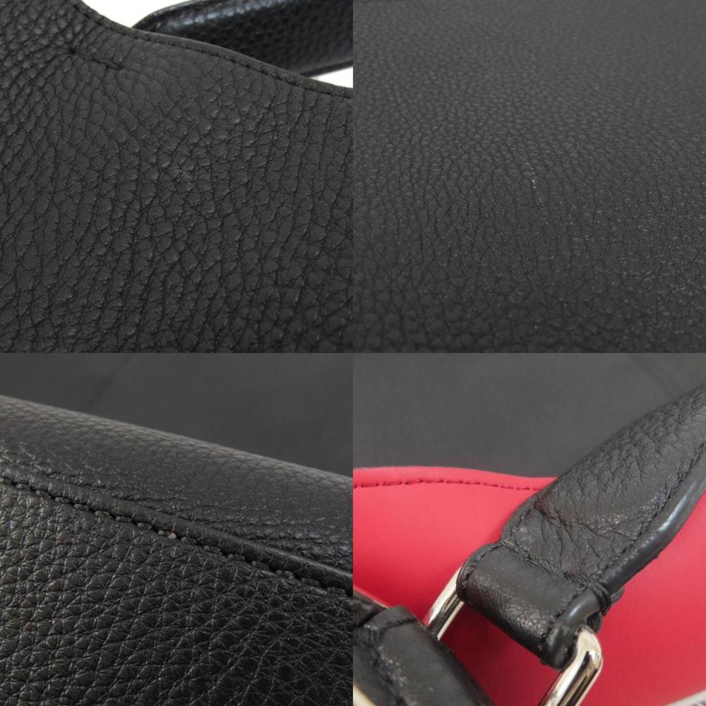 Black Leather Fendi Tote