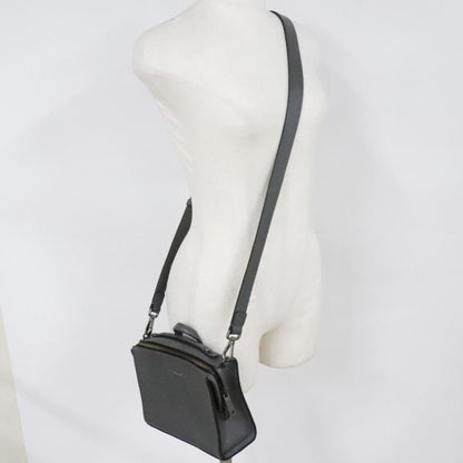 Black Leather Fendi Crossbody Bag