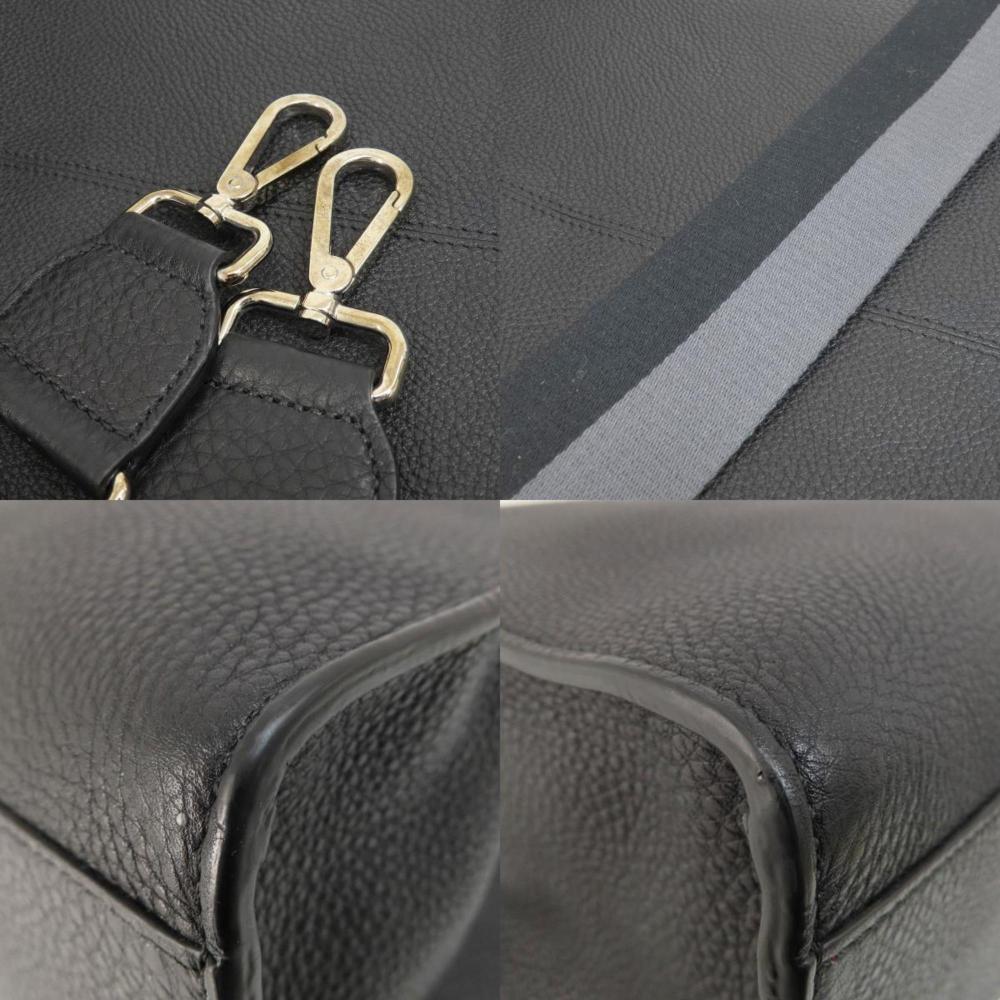 Black Leather Fendi Tote
