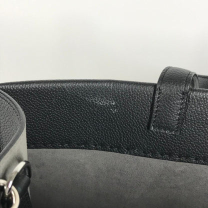 Black Leather Fendi Tote