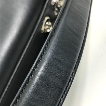 Black Leather Fendi Baguette