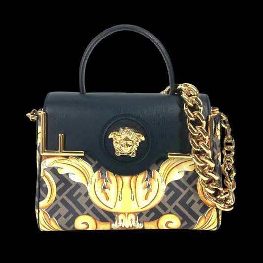 Black Plastic Fendi Handbag