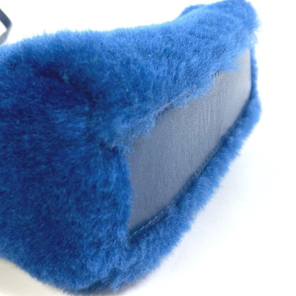 Blue Canvas Fendi Baguette