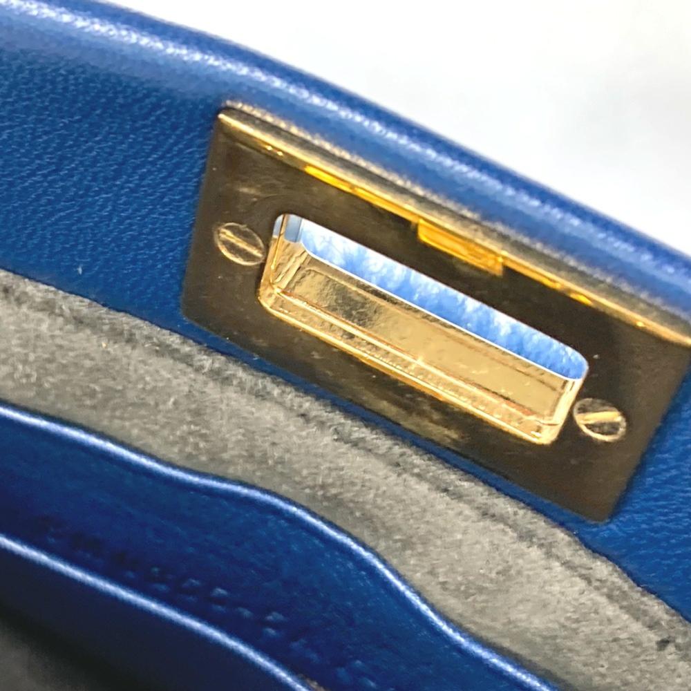 Blue Canvas Fendi Baguette