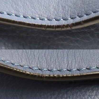 Blue Fabric Fendi Peekaboo