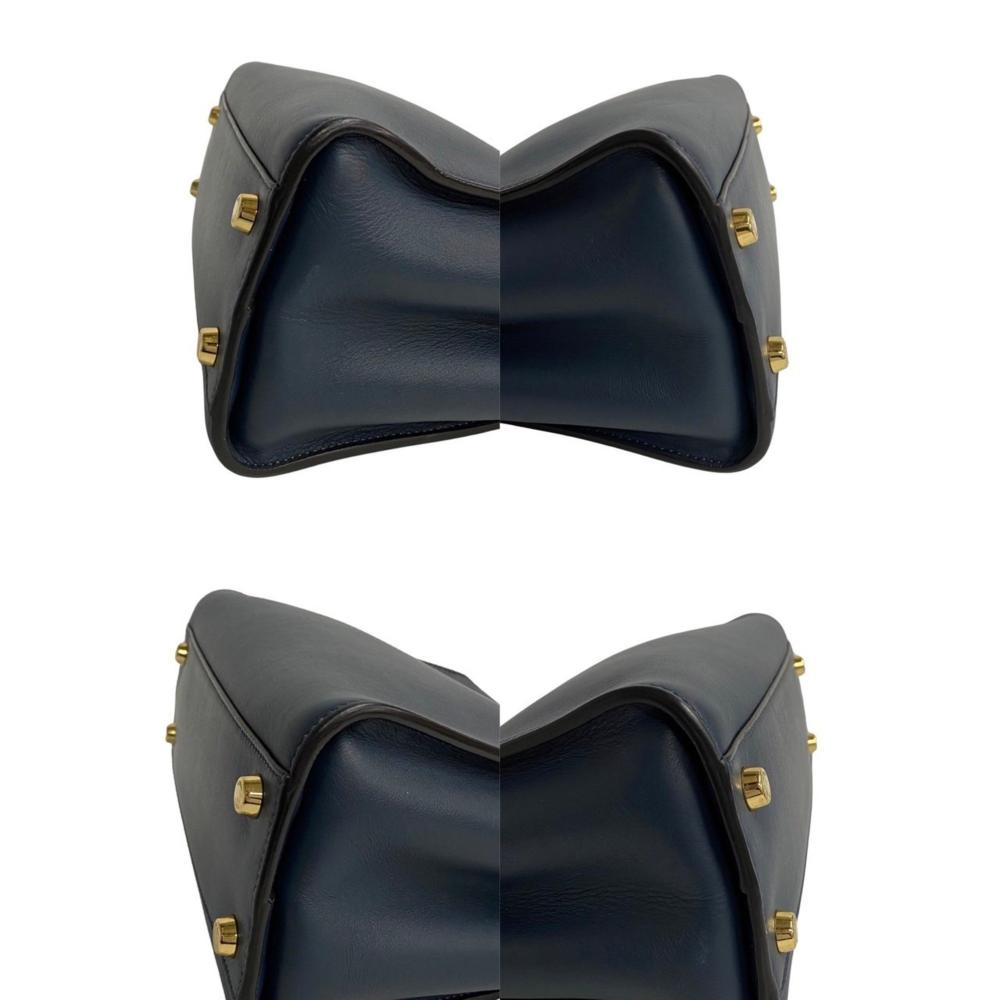 Blue Fabric Fendi Peekaboo